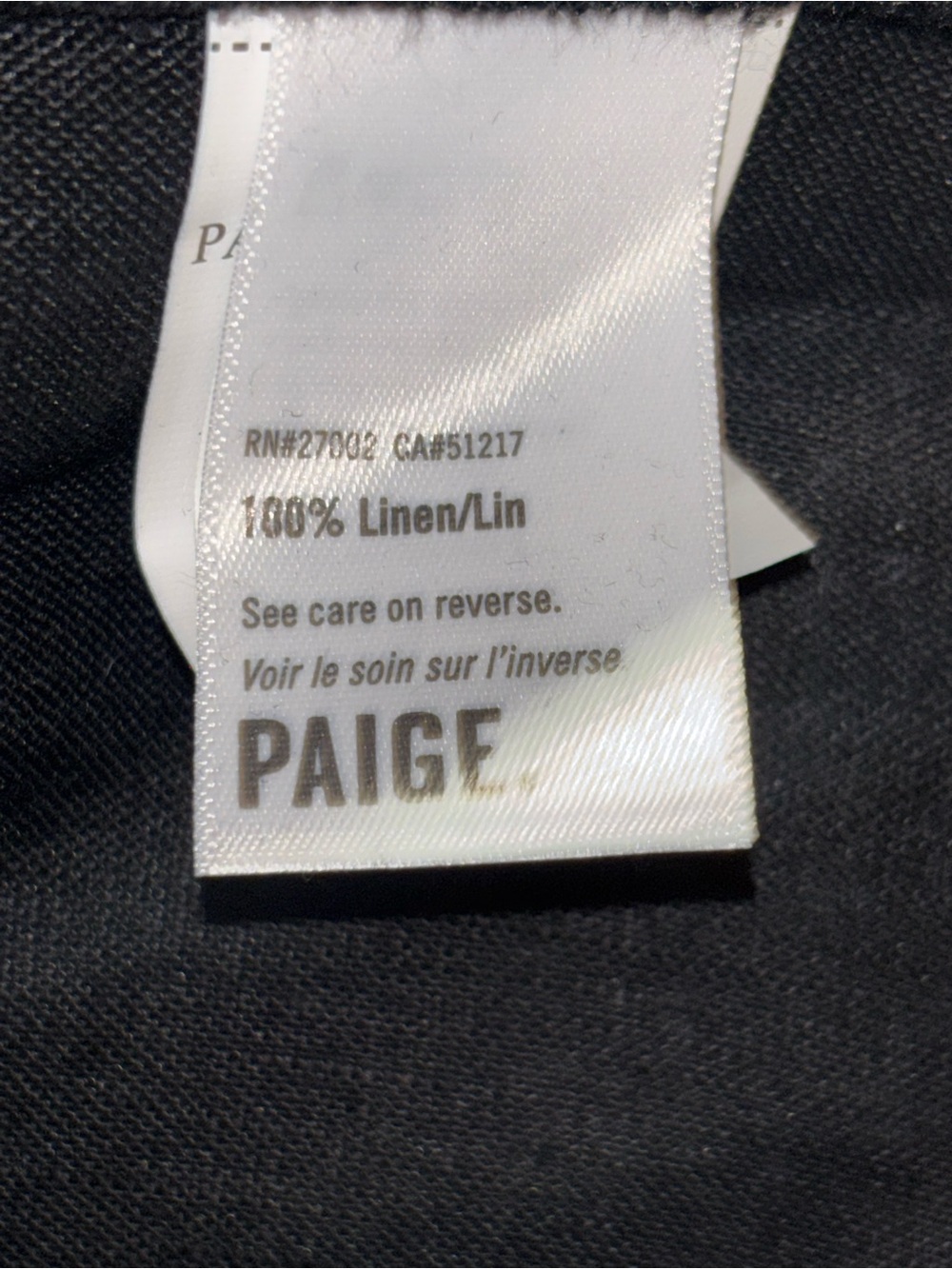 Paige Lexina Linen Short Sleeve Shirt Dress - Picture 11 of 16